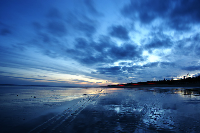 Australien-Fraser-Island-blaue-Stunde-Natur