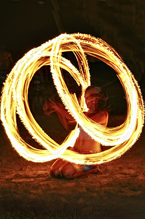 Fidschi-Feuer-Tanz